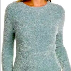 Vince aqua and silver sweater, size M